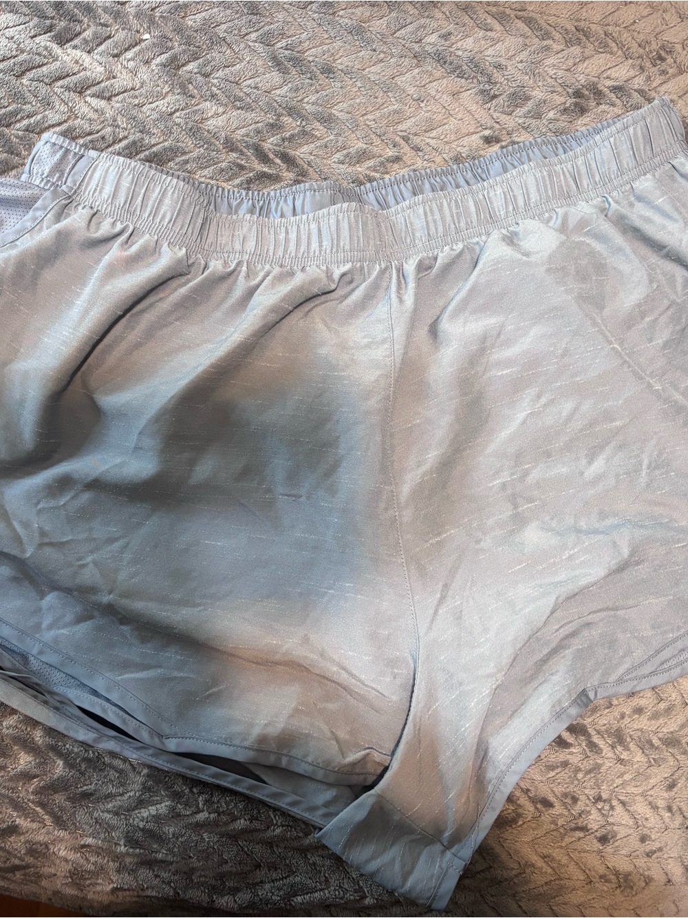 Nike Light Blue Women’s Athletic Shorts